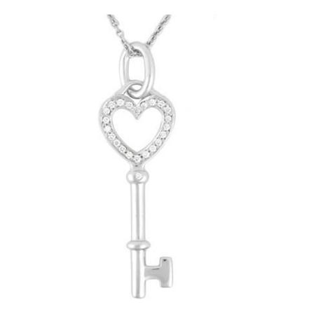Tiffany & Co. Pre-owned, Necklaces Grijs, Dames, Maat:ONE Size