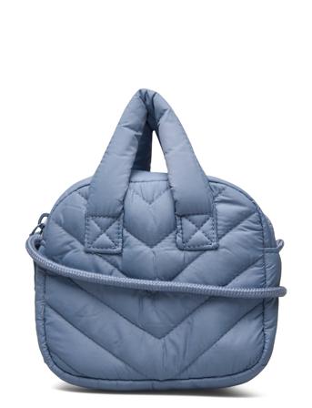 Quilted Mini Cross Bag Mango Blue