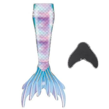 Mermaid-pyrstöt uimiseen lapsille ja aikuisille, sisältää Monofin-Perfetin