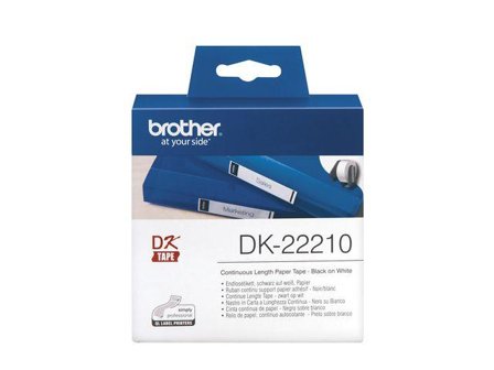 Brother Etikett BROTHER DK-22210 29mmx30,48m hvi