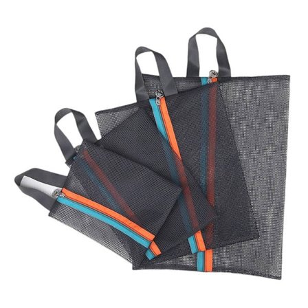 Bärbara Mesh Organizer Väskor för Kläder och Skor i Flera 4 Storlekar