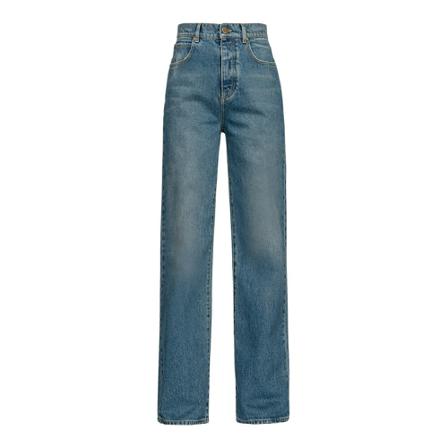 Pinko Wilma 2 Wide LEG Pj803 , Blauw , Dames , Maat: W30 Straight Jeans
