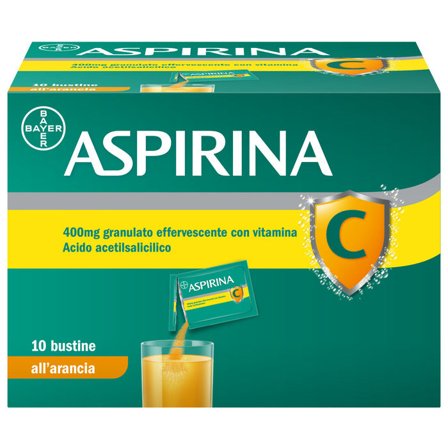 Aspirina C Antinfiammatorio e Antidolorifico per Influenza e