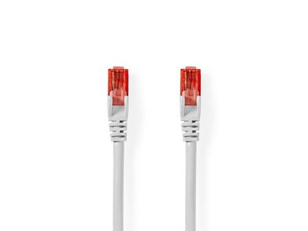 NEDIS Kabel Nätverk UTP Cat6 3m Vit - Lyreco - Datorprodukter - Kablar och adaptrar - Nätverkskablar