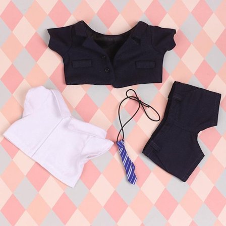 Dukkeklær Hettegensere Dukke Shorts Ryggsekk 1 1