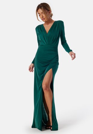 Bubbleroom Occasion - Long Sleeve Soft Gown - L