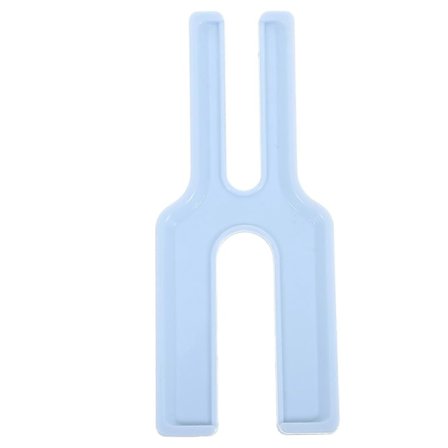 DIY Pompom Maker Fluff Ball Pom Poms Stickningshantverk Verktyg Enkel Lätt Rep Flätad Hantverksvävstol Maker (Himmelsblå)