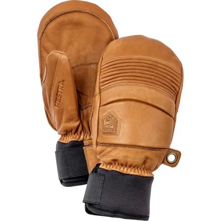 Hestra Leather Fall Line Men ski gloves Brown 6