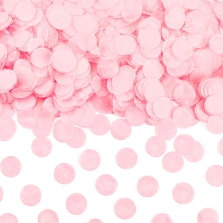 Papirkonfetti Lyserød