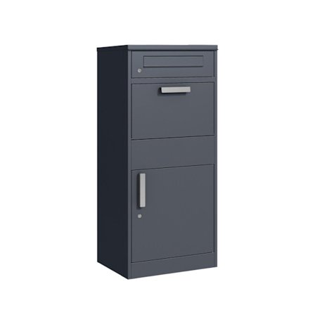 Seinälle ja lattialle kiinnitettävä säänkestävä postilaatikko