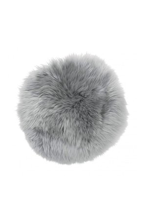 Skinnwille - Sitteunderlag saueskinn Gently - Grå - Sitteputer & stolputer - Fra Homeroom