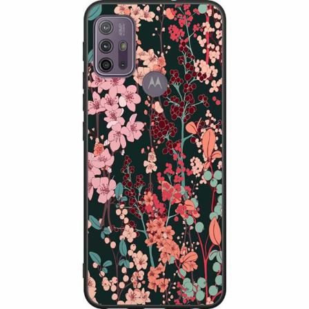Motorola Moto G30 Svart Skal Herbaceous Retro