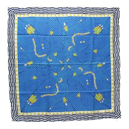 Bottega Veneta Vintage, Scarves Blauw, Dames, Maat:ONE Size