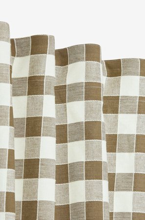 Svanefors - Kappa Mary - Brun - Julgardiner - 250X50 - Från Homeroom