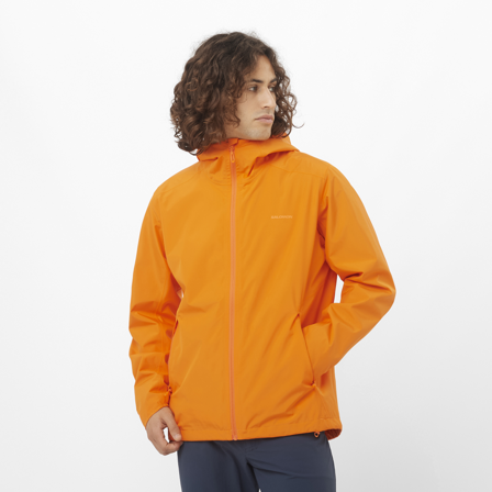 Salomon - veste pour homme Outscape 2l Jkt Sol M - Turmeric - M