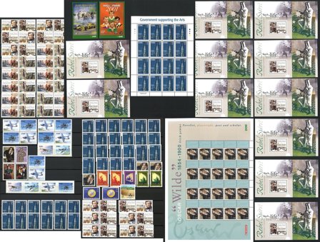 Irland - Pakke med lagerrester