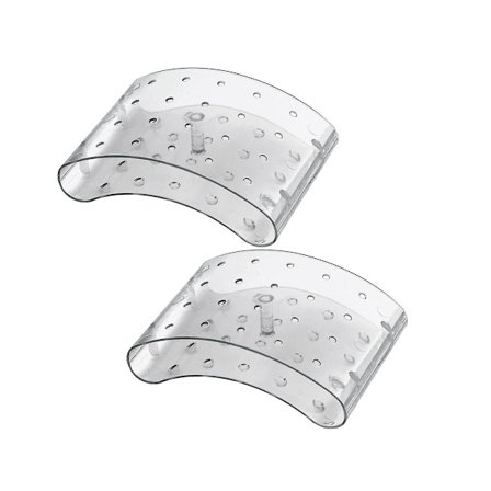 2 stk 20-hulls Lollipop Holder Display Stativ Akryl Holder Klar Godteri Holder for Bryllup Fest Bir