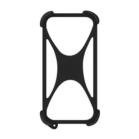 Älypuhelimen kuori - Yhteensopiva - Silikoni Geeli - Iskunkestävä - 6.7 tuumaa - Musta