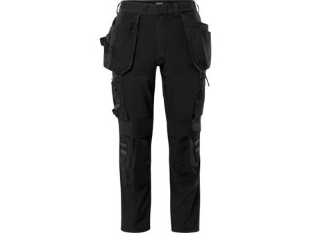 FRISTADS Hantverkarbyxa 2599 Svart Dam 40 - Lyreco - Arbetskläder > Arbetsbyxor och shorts > Hantverksbyxor