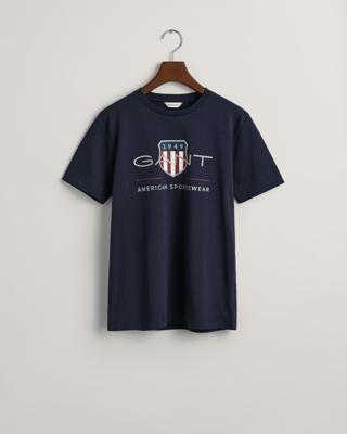 GANT - Teens archive shield t-skjorte - Unisex - 176