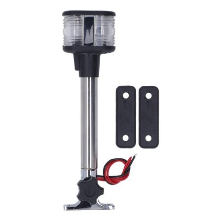 Ankerlys rustfritt stål aluminium PC korrosjonsbestandig LED-lys for yachtfiskebåt DC 12V-24V