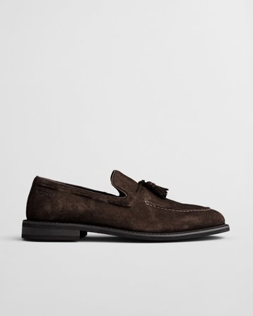 GANT Herren Lozham Loafer aus Veloursleder (45) Braun