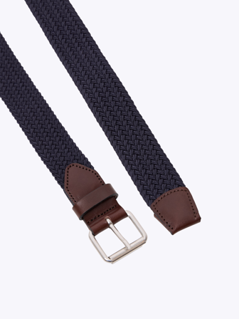 Jean Paul - Rollo flettet belte - Herre - Blå - Tilbehør - 95