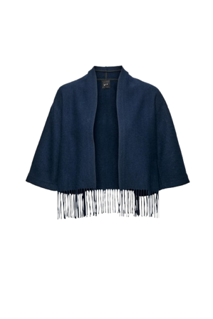 Keyla Lambswool Jacket Navy S/M