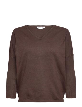 Milasz V-N Pullover Brown Saint Tropez