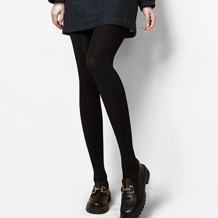 Tunna leggings för vår och höst, lämpliga för temperaturer 20°C-30°C - Svart