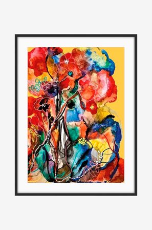 Karolina Palmér - Happy - Monivärinen - Julisteet - 50X70 - - Homeroom