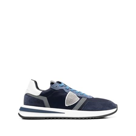 Philippe Model - Sneakers - Blå - Herr - Storlek: 43 Eu, Herr, Storlek: 43 EU