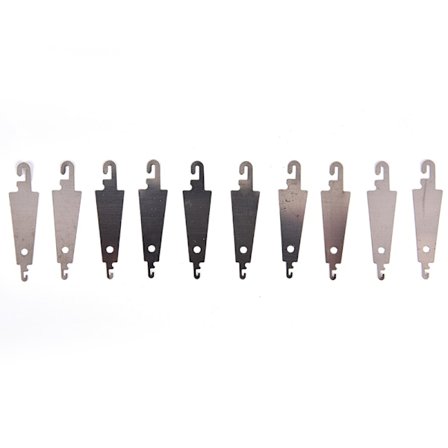 10 kpl Steel Hook -langoitin apu käsinompeluun Nauhakirjonta