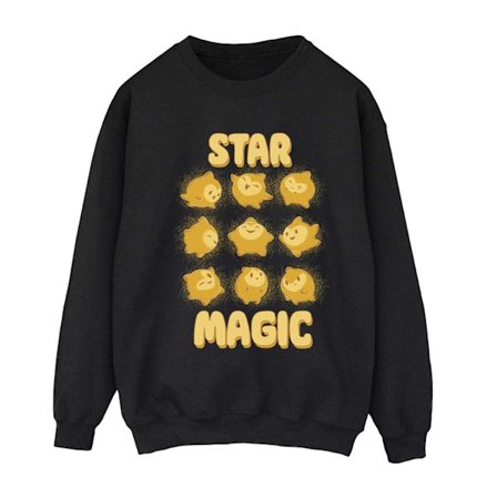 Wish Dam/Dam Star Magic Tile Sweatshirt XL Svart