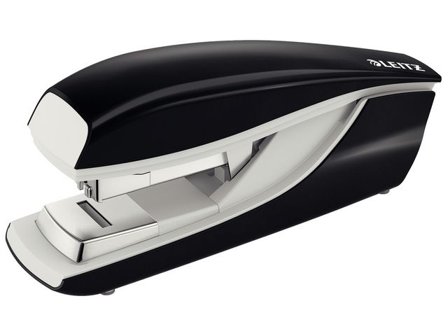Leitz NeXXt Strong Flat-Clinch, häftapparat, kapacitet på 40 ark, kompatibel med häftklamrar i storlek 24/6, 24/8 och 26/6 - Lyreco - Kontorsmaterial 