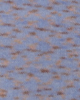 Garn Bella Color Blau/beige