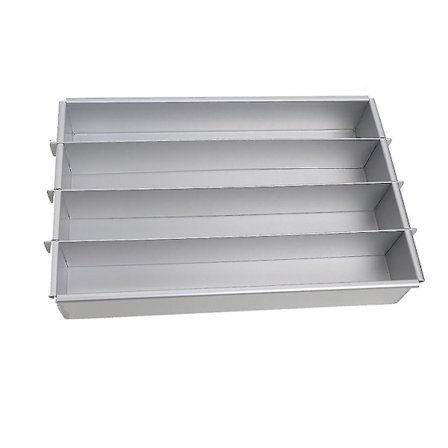 Battenberg Battenburg Kageform, Kommerciel Vægt Anodiseret Aluminium, Sølv A