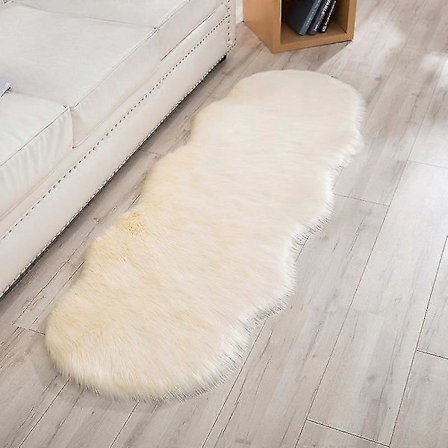 Bade Måtte Skridsikker Absorberende Brusebad Badeværelse Tæppe Uld-lignende No.107