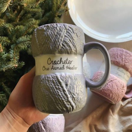 Kreativ keramikkopp Färgglad Ull Socker Mjölk Kaffekopp Office Cup