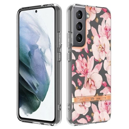 Supertyndt og slidstærkt softcover til Samsung Galaxy S22 Plus - Lyserød Gardenia