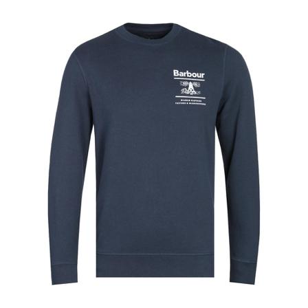 Barbour - Tröjor - Blå - Herr - Storlek: M, Herr, Storlek: M