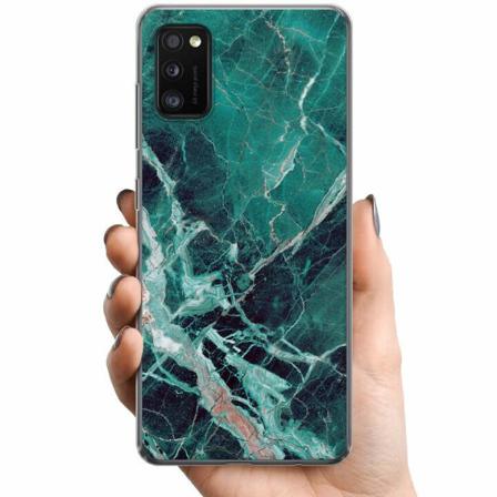 Samsung Galaxy A41 Tpu Mobilskal Marmor