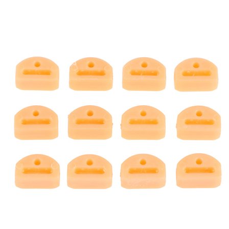 12 st Guitar String Retainer String Guide Spänne Triple-Cornere