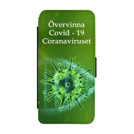 Övervinna Coronaviruset Covid-19 Iphone 14 Pro Max Plånboksfodra Multifärg