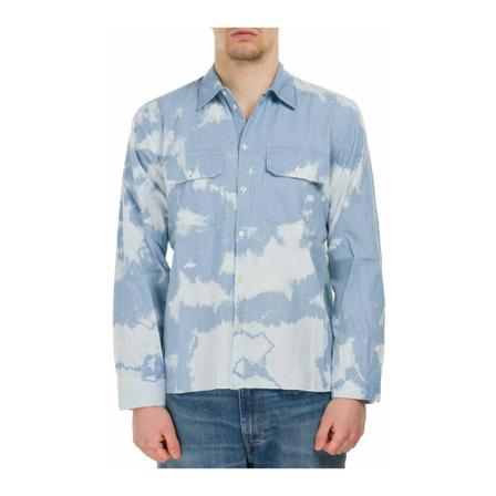 Laneus, Shirt Blauw, Heren, Maat:M