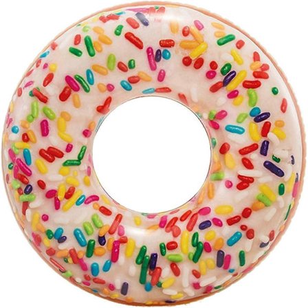 Sprinkle Donut Badering, 39' (99 cm x 25 cm), Flerfarvet