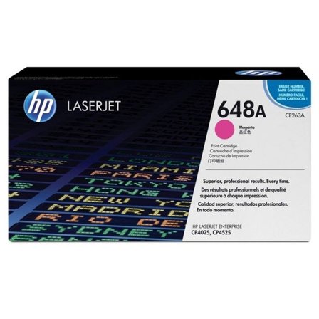 HP Toner CE263A 648A 11K Magenta - Lyreco - Toner och bläck - Tonerkassetter - Toner HP