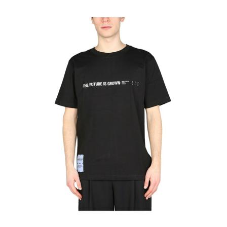 Alexander McQueen Printed T-Shirt Sort, Herre T-shirts