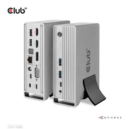 Club 3D Docking Station(Metal