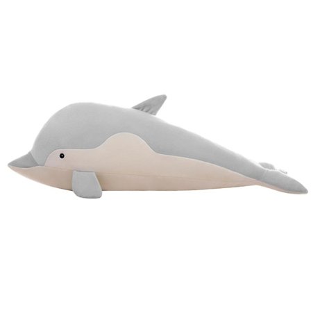 Sødt plysdyr af delfin - blødt og krammevenligt